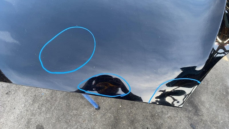 2012-2015 Tesla Model S MS Front Bonnet Hood Shell Panel Assembly Black - PBSB