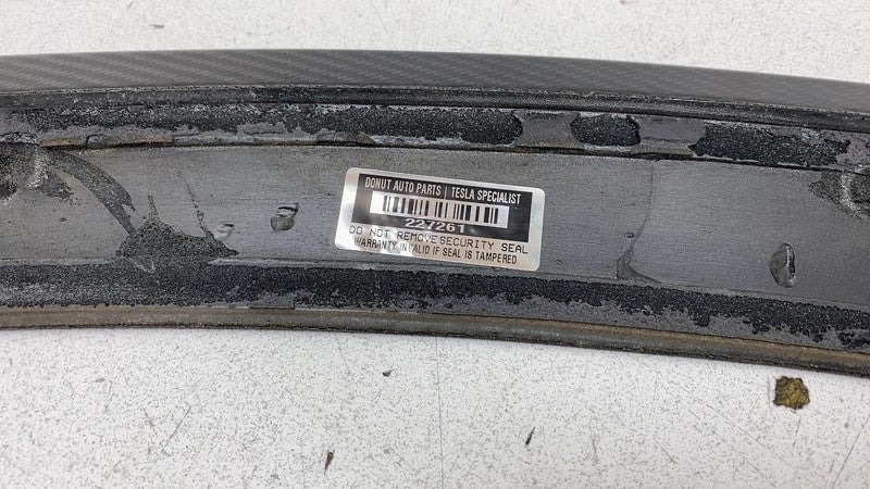 ⭕ 12-20 Model S Rear Trunk Liftgate Lid Spoiler Wing Carbon Fiber 1023