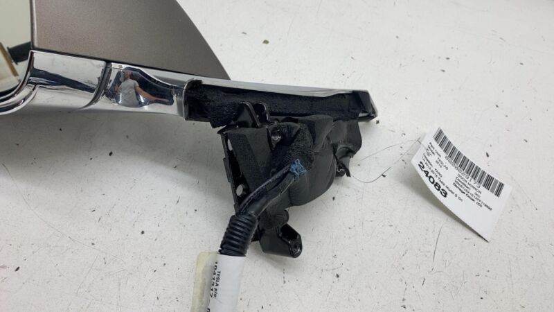 2012-2015 Tesla Model S Driver Exterior Rear View Door Mirror Left LH Brown PPTI