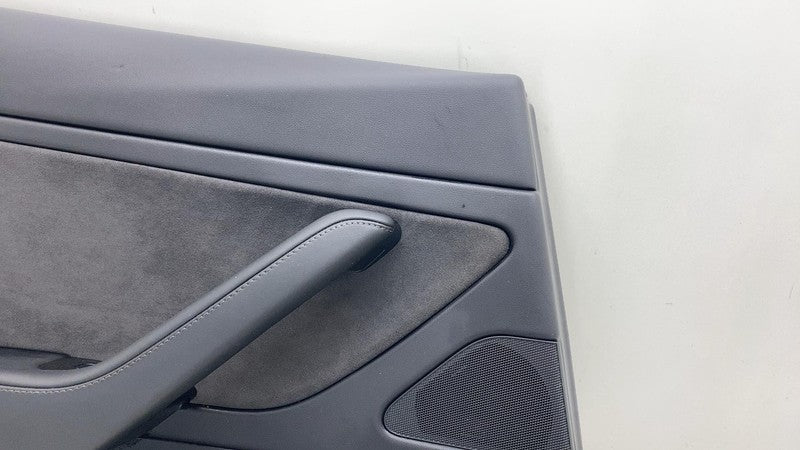 ⭕2017-2020 Tesla Model 3 Rear Side Door Panel Trim Cover White Left 11