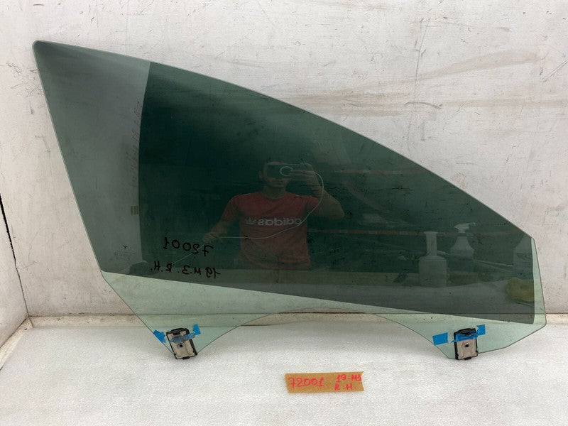 43R-004530 ⭕ 2017-2019 Tesla Model 3 Front Passenger Door Window Glass Right RH Single Pane