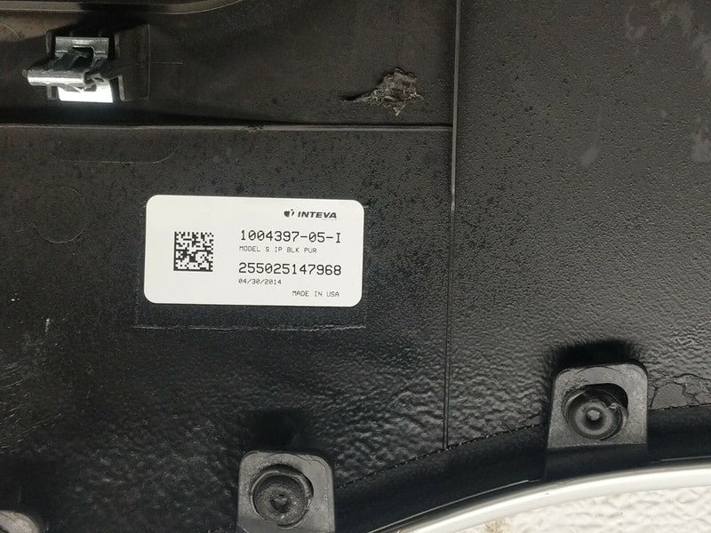 1004397-05-I ⭕ 12-15 Model S Dashboard Instrument Panel Interior Dash Trim Cover 1004397-05-I