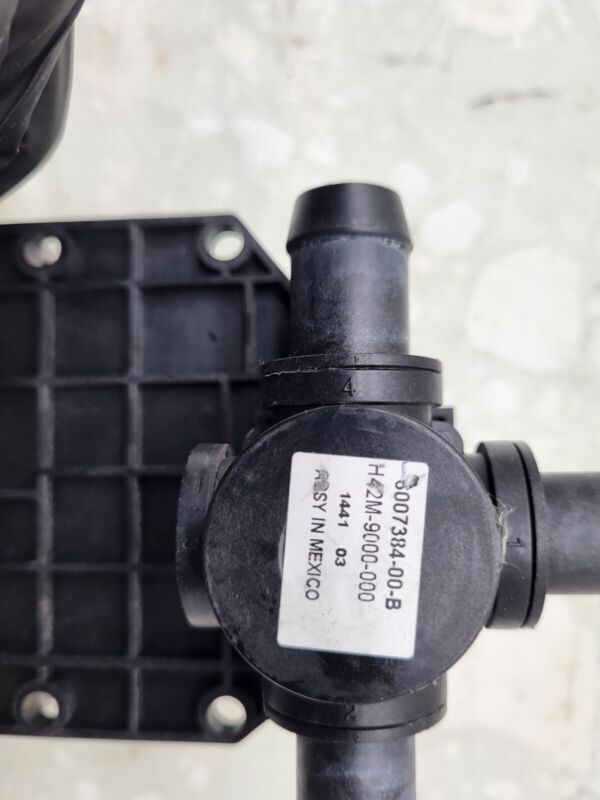 6007384 00 B 2012-2015 Tesla Model S MS 3-Way Port Coolant Valve Electric Actuator 3/4" inch