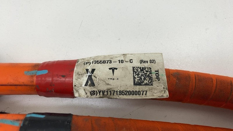 106573000B 2012-2020 Tesla Model S High Voltage Inlet Charger Cable Wire Wiring Harness OEM