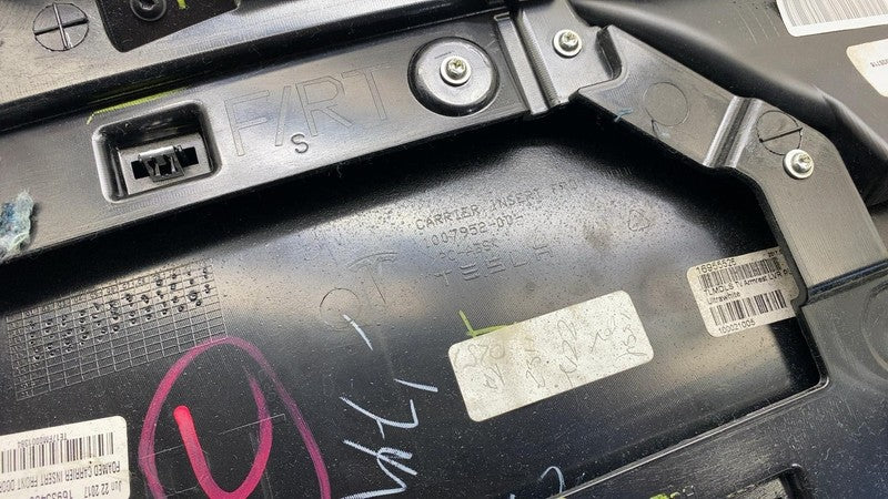 1007949-01-D ⭕ 12-20 Tesla Model S MS Front Right Interior Door Panel Trim Cover 1007949-01-D