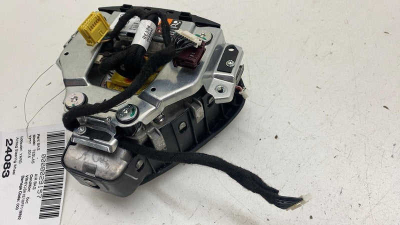 102338101F ⭕ 12-15 Model S MS Steering Wheel Airbag Leather Safety Restraint 1023381-01-F