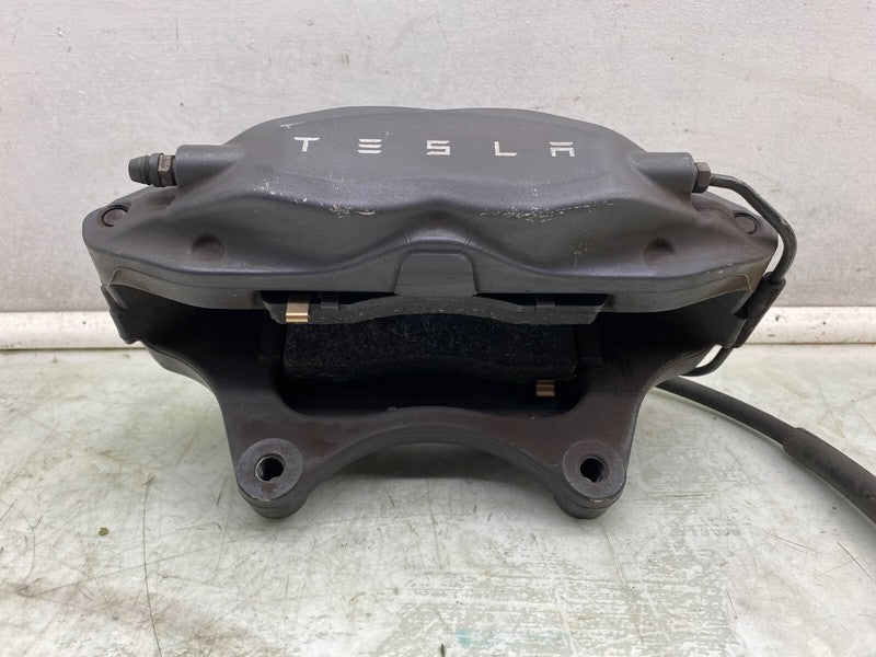 102762100A ⭕ 2016-2020 Tesla Model X Front Left Brake Caliper w/ Line Hose LH 1027621-00-A