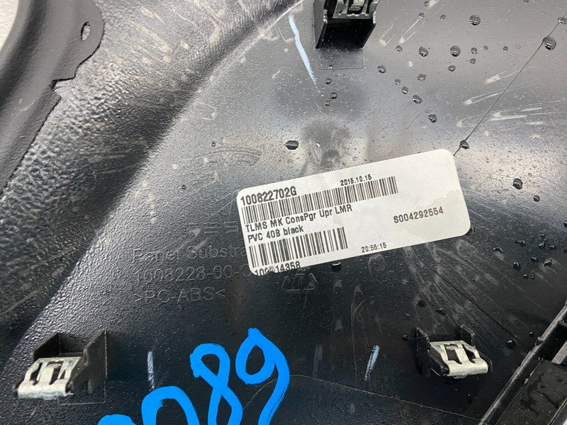 100822702G ⭕12-20 Model S Rear Passenger Side Upper Center Console Cover Right 1008227-02-G