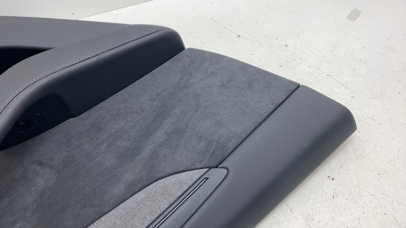 ⭕ 25-26 Tesla Model Y Rear Driver Side Door Panel Trim Card Cover Blac