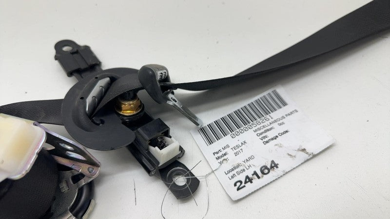 ⭕ 16-20 Tesla Model X Front Passenger Side 1st Row Seat Belt & Retract