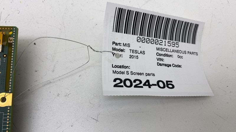 ⭕ 12-20 Tesla Model S Media Control Unit Motherboard Electronics 1015