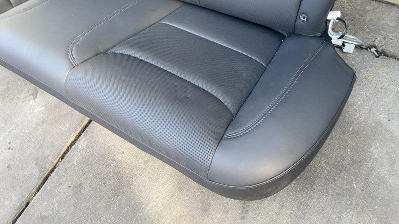 ⭕ 2024-2025 Tesla Model 3 Rear 2nd Row Black Leather Seat Upper + Lowe