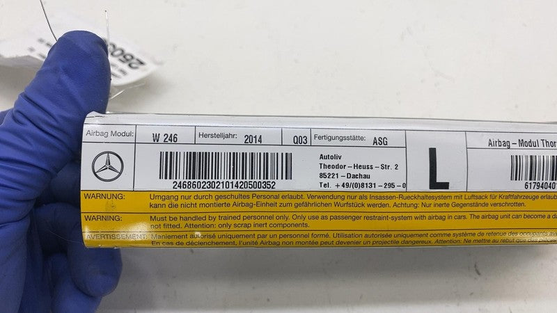 A2468500302 ⭕ 13-19 Mercedes-Benz B-Class W246 W242 Rear Driver Side Airbag Left A2468602302