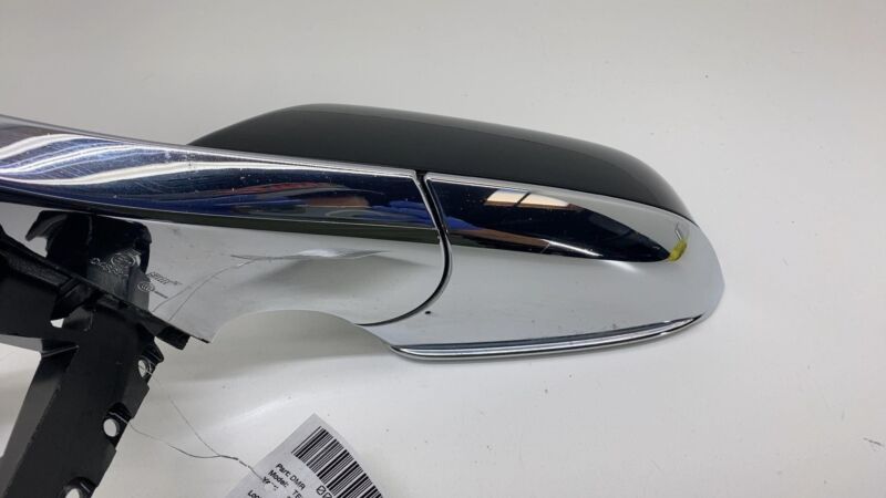 2012-2015 Tesla Model S Driver Exterior Rear View Door Mirror Left LH Black PBSB