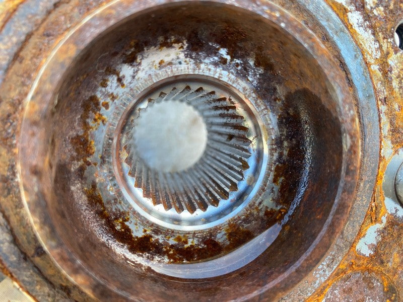 102741100D ⭕16-20 Model X Rear Left Spindle Knuckle w/ Wheel Hub & Dust Shield 1027411-00-D