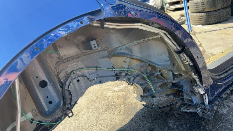 ⭕ 16-20 Tesla Model X Rear Quarter Fender Frame Panel Cut Out Right Blue - PPSB