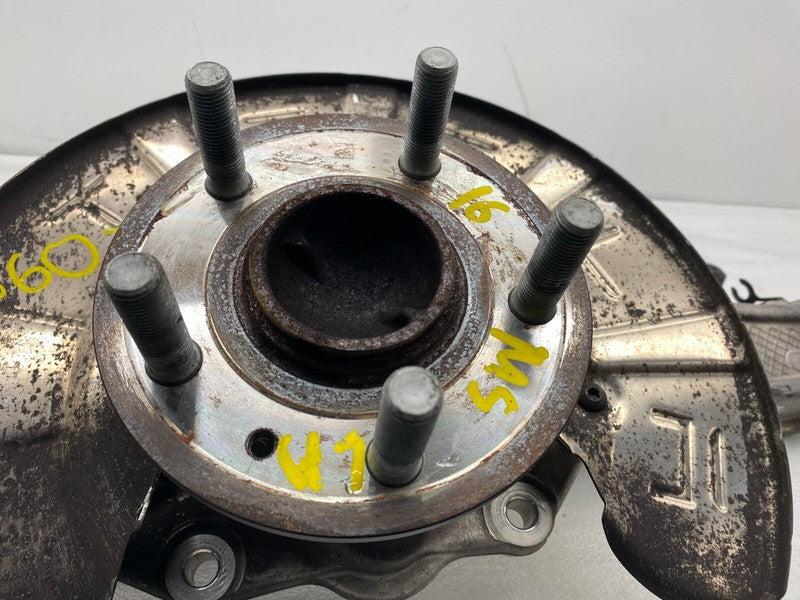 ⭕ 16-20 Model S Front Left Spindle Knuckle + Hub Bearing Dual Motor 10