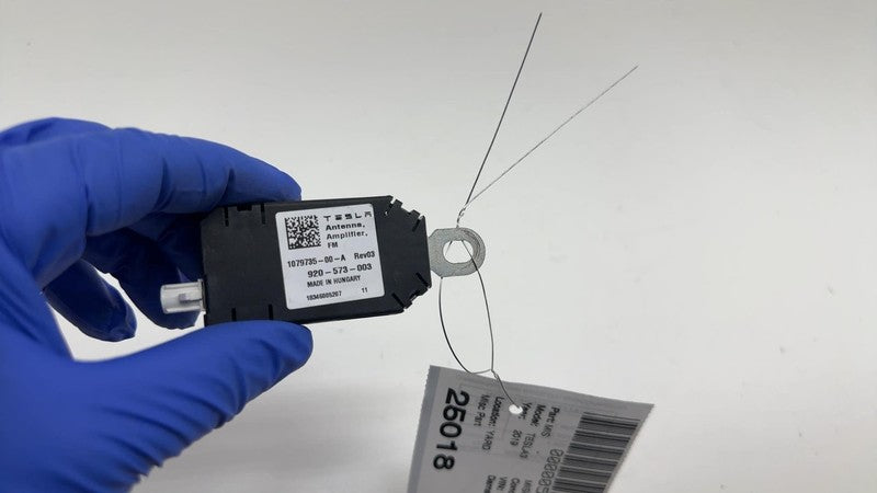 ⭕ 17-23 Tesla Model 3 Y Infotainment Antenna Amplifier AMP Radio FM 10