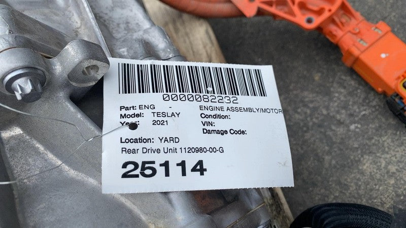 ⭕ 20-24 Model Y Electric Engine Rear Drive Unit 3DU (High Current) 112