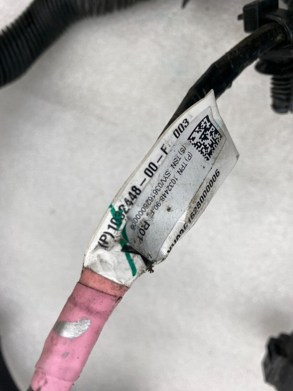 1032448 90 F ⭕ 2016-2020 Tesla Model X MX Rear Subframe Wiring Harness Assembly 1032448-90-F