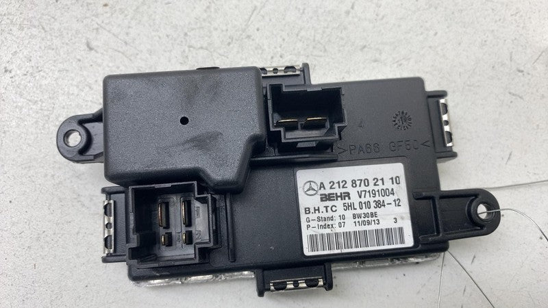A 212 870 21 10 ⭕ 2010-2016 Mercedes W212 E350 E550 AC Blower Motor Resistor Module A2128702110