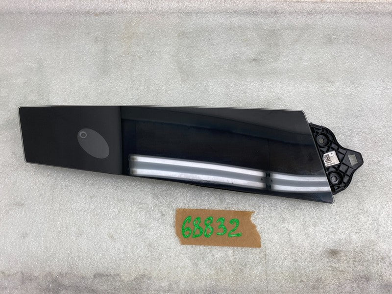 110926390F ⭕ 17-23 Model 3 Driver Side B-Pillar Applique Glass w/ Camera Left 1092978-00-C