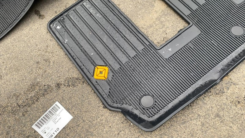 PT00818683-A ⭕ 22-25 Rivian R1S Front & Rear Floor All Weather Carpet Cover Mat PT00818683-A