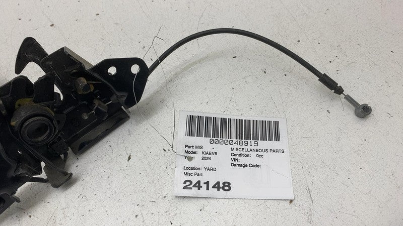 81130CV900 2022 2023 2024 Kia EV6 Hood Bonnet Lock Latch Release w/ Cable Connect Assembly