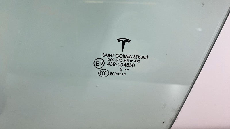 ⭕ 2016-2020 Tesla Model X MX Front Driver Side Door Window Glass Left