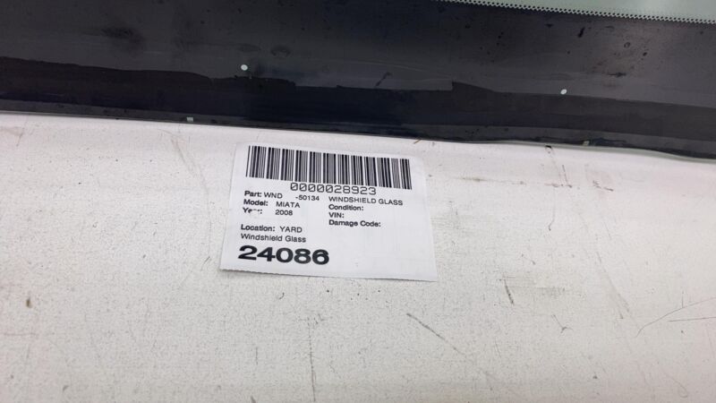 ⭕ 2006-2008 Mazda MX-5 Miata Windscreen Windshield Glass Convertible Assembly