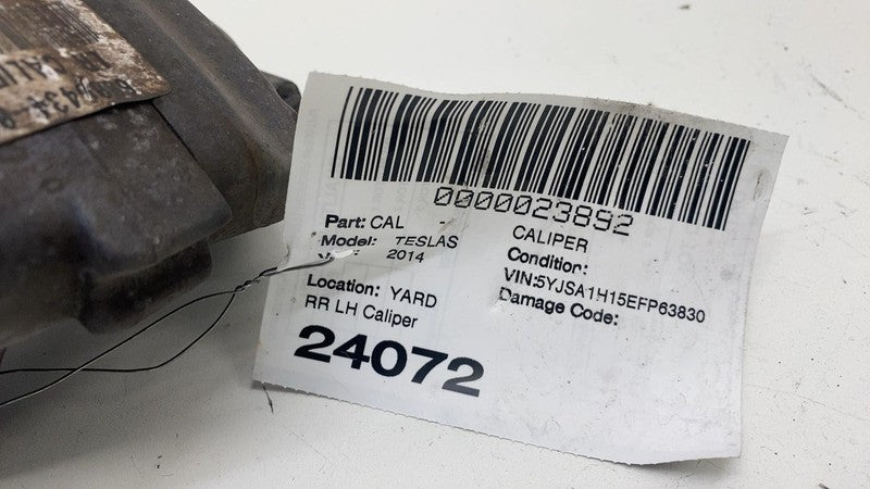 ⭕ 2012-2020 Tesla Model S Rear Driver Side Caliper w/ Brake Hose Line