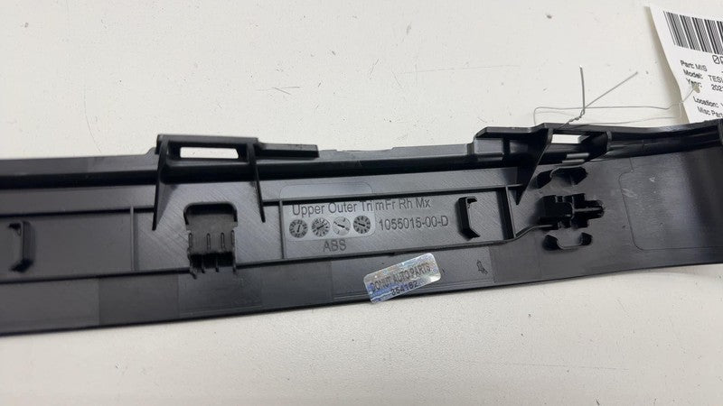 105501500D ⭕ 2016-2020 Tesla Model X Rear Right Falcon Door Trim Molding Cover 1055015-00-D