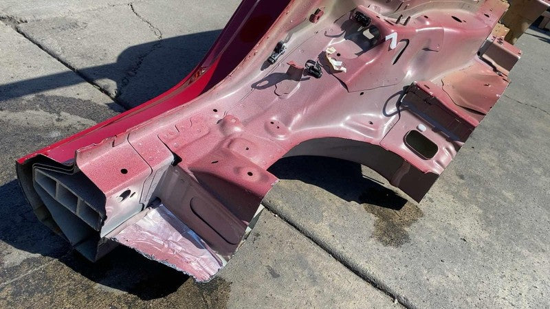 ⭕ 17-20 Tesla Model 3 M3 Rear Right Quarter Panel Structural Frame Cut Red PPMR