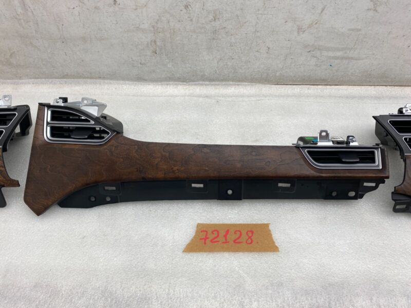 109688000A 2016-2020 Tesla Model S MS SET of Dash A/C Air Vent Outlet Dashboard Trim Panel