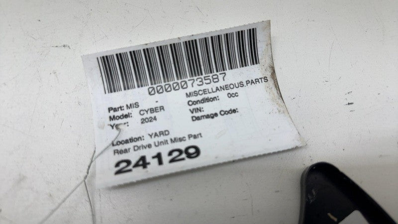 125066100C ⭕ 24-25 Tesla Cybertruck Rear Driver Side Brake Dust Shield Left LH 1250661-00-C