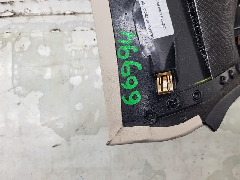 100231022E ⭕ 2016-2020 Tesla Model S Front Right Lower Dashboard Trim Cover RH 1002310-22-E