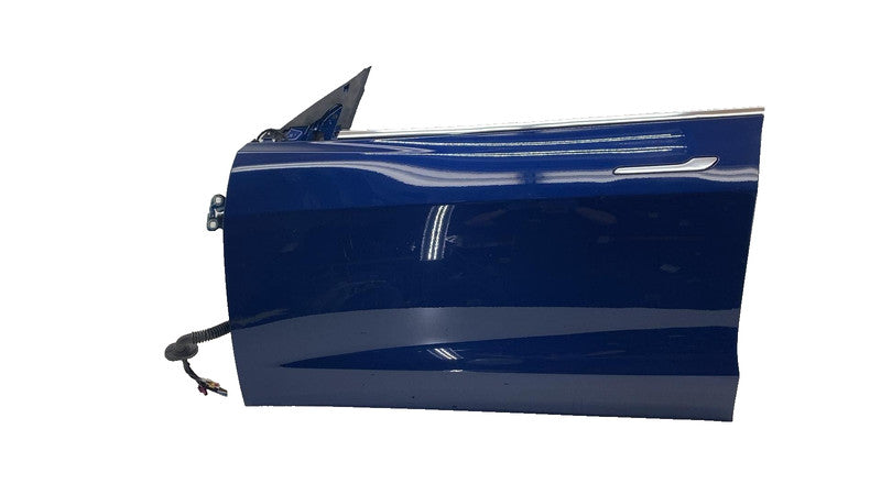 1096620-00-H ⭕ 2017-2020 Tesla Model 3 M3 Front Driver Side Door Shell Panel Left Blue PPSB