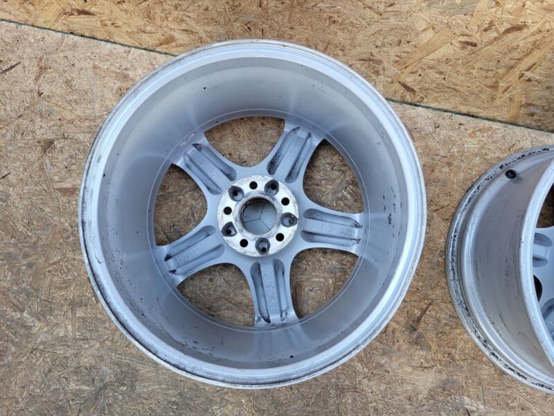 A2194010302 ⭕ 2006-2011 Mercedes-Benz W219 W840 CLS500 PAIR Wheel Rim 18" 9.5x18 A2194010302