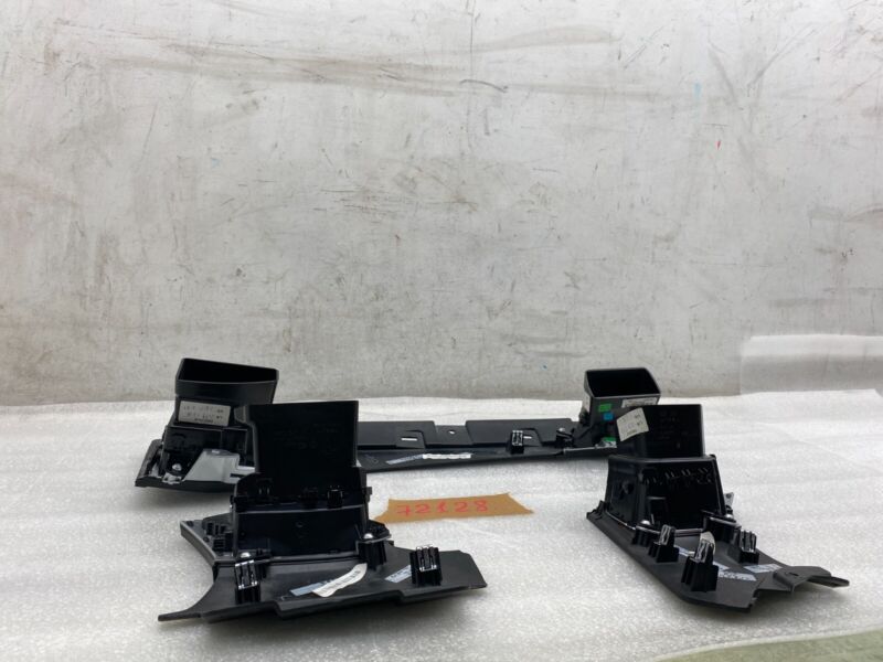 2016-2020 Tesla Model S MS SET of Dash A/C Air Vent Outlet Dashboard Trim Panel