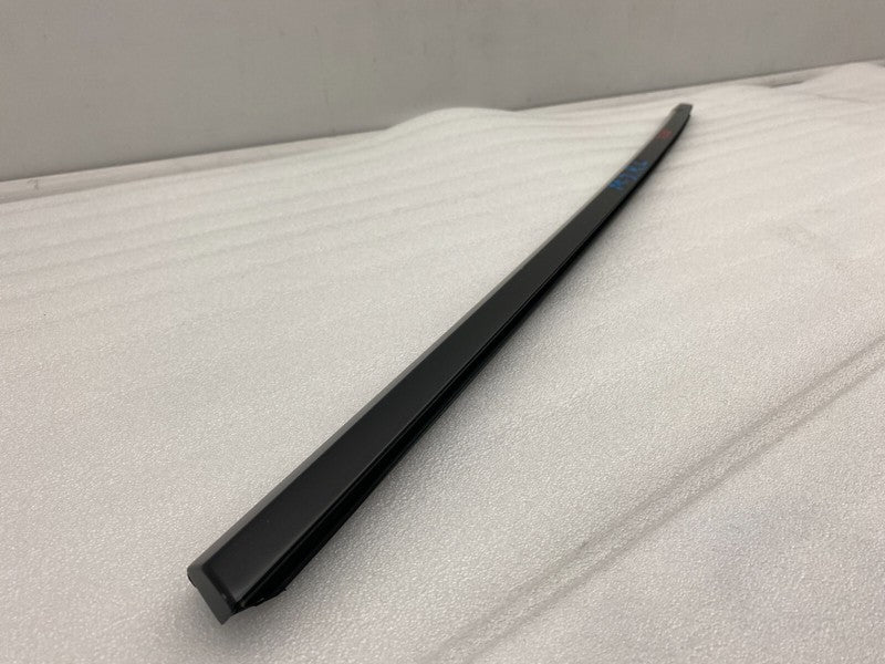 ⭕ 2020-2023 Tesla Model 3 Rear Driver Side Exterior Door Outer Belt Black Left