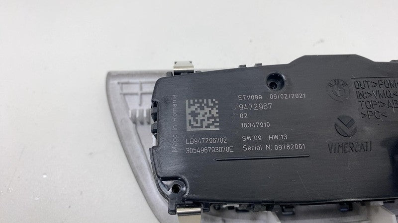 9472967 02 2017-2023 BMW 530e G30 Front Dash Headlight Head Light Lamp Control Switch Assy