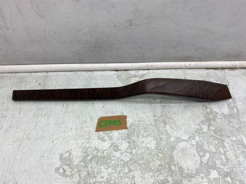 103581219C 2016-2020 Tesla Model X MX Front Passenger Side Door Decor Trim Ash Burl Right