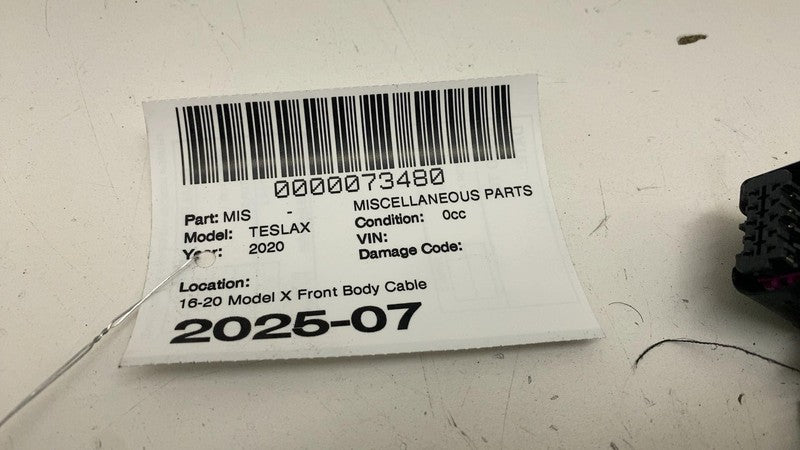 1139991-00-D ⭕ 2016-2020 Tesla Model X P100D Front Body Cable Wire Harness Assy 1139991-00-D