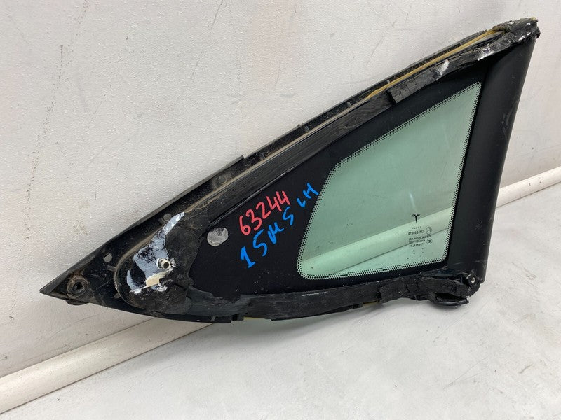 E6 43R-008010 2016-2021 Tesla Model S Rear Driver Side Quarter Window Glass Left LH 43R-008010