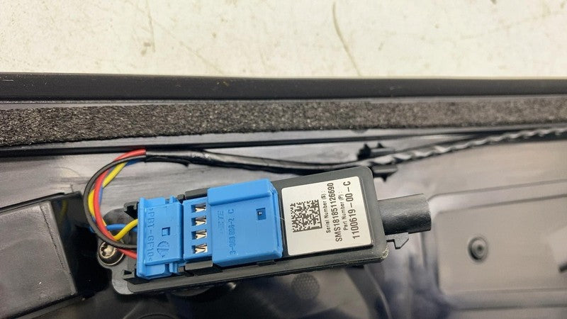 ⭕17-23 Model 3 Right B-Pillar Applique Glass Trim Molding w/ Camera 11