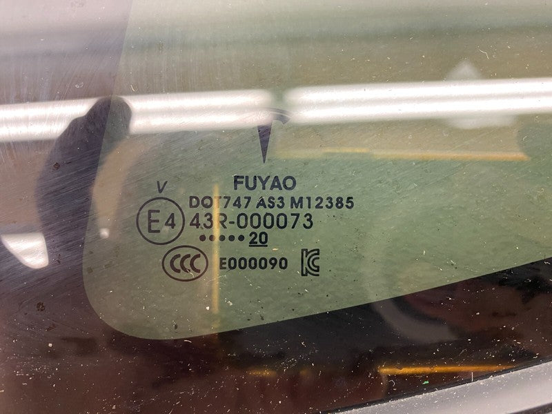 1495740 00 E ⭕20-23 Model Y Rear Driver Side Quarter QTR Window Fixed Glass Left 1495740-00-E