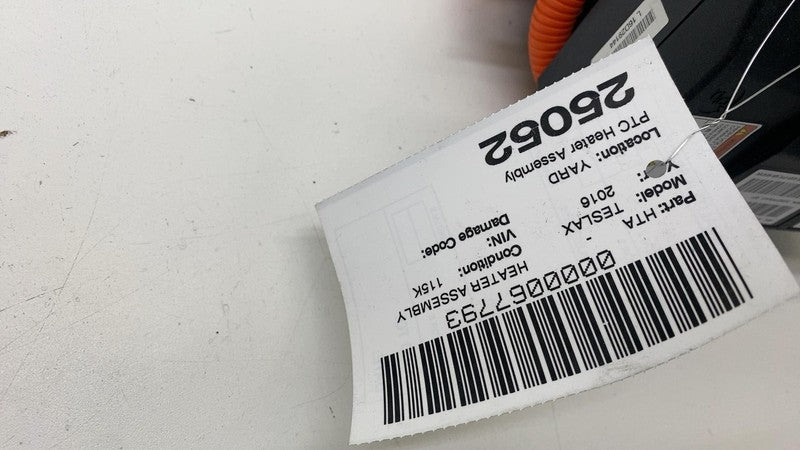 106043200A ⭕16-20 Model S X Rear PTC Heater Core Electric Unit w/ Wire Harness 1060432-00-A