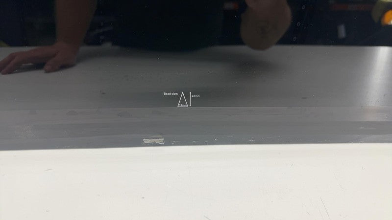 158789200A ⭕ 24-25 Model 3 Panoramic Sunroof Fixed Roof Glass Moonroof (Front) 1587892-00-A