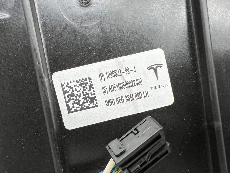 1096622-99-J ⭕ 2017-2020 Tesla Model 3 Rear Driver Side Door Shell Panel Left LH Black PBSB