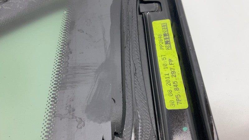 7P5845297 2011-2018 Porsche Cayenne Rear Driver Side Quarter Corner Window Glass Left LH